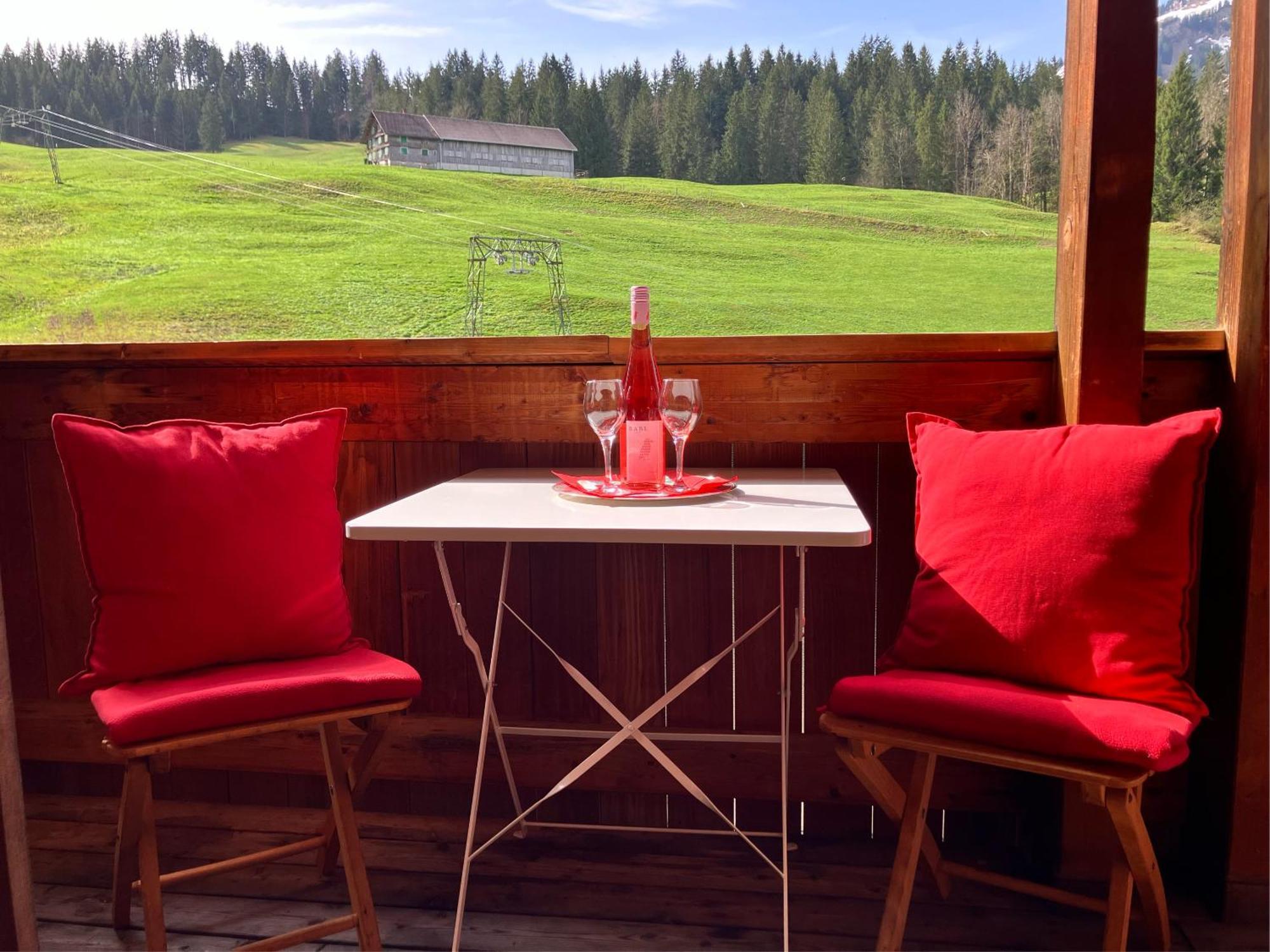 Ferienwohnung Bergblick Am Rande Der Wildnis Sibratsgfall Экстерьер фото